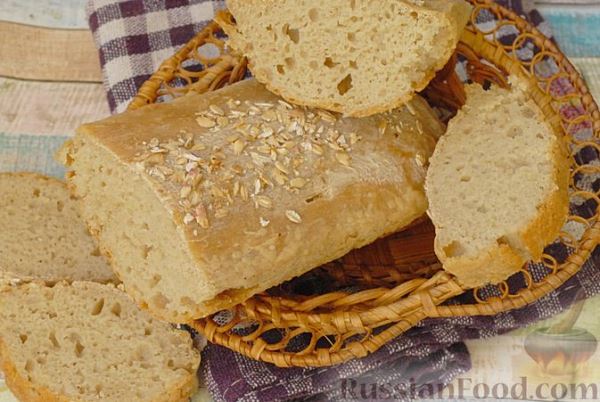 Пшенично-овсяный хлеб